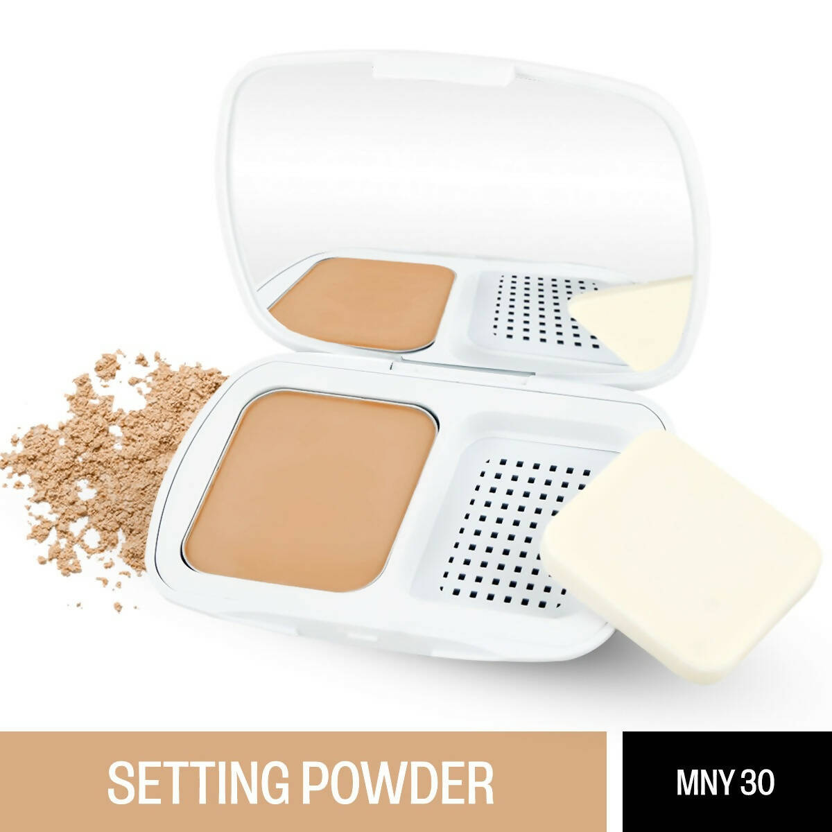 Insight Cosmetics Flawless Finish Setting Powder Non Oily Matte Look MNY 30 - Swadesiicart