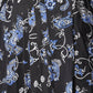 Ahalyaa Women's Black Color Crepe Digital Print Top Skirt With Shrug | Swadesiicart