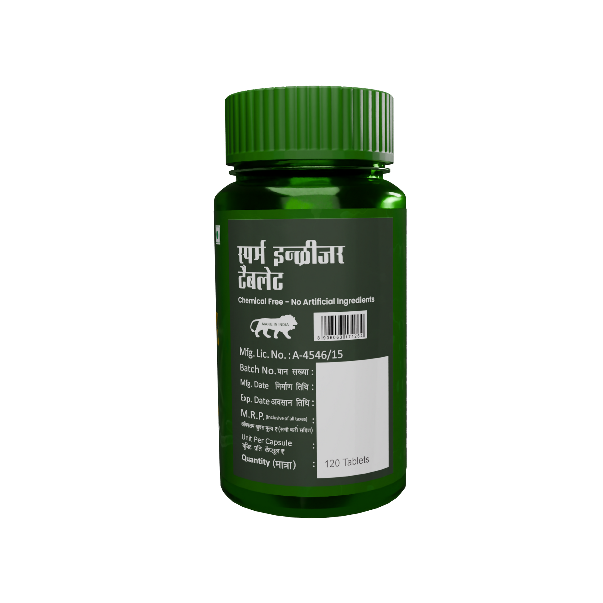 Exotic Leaf Sperm Tablets - Swadesiicart