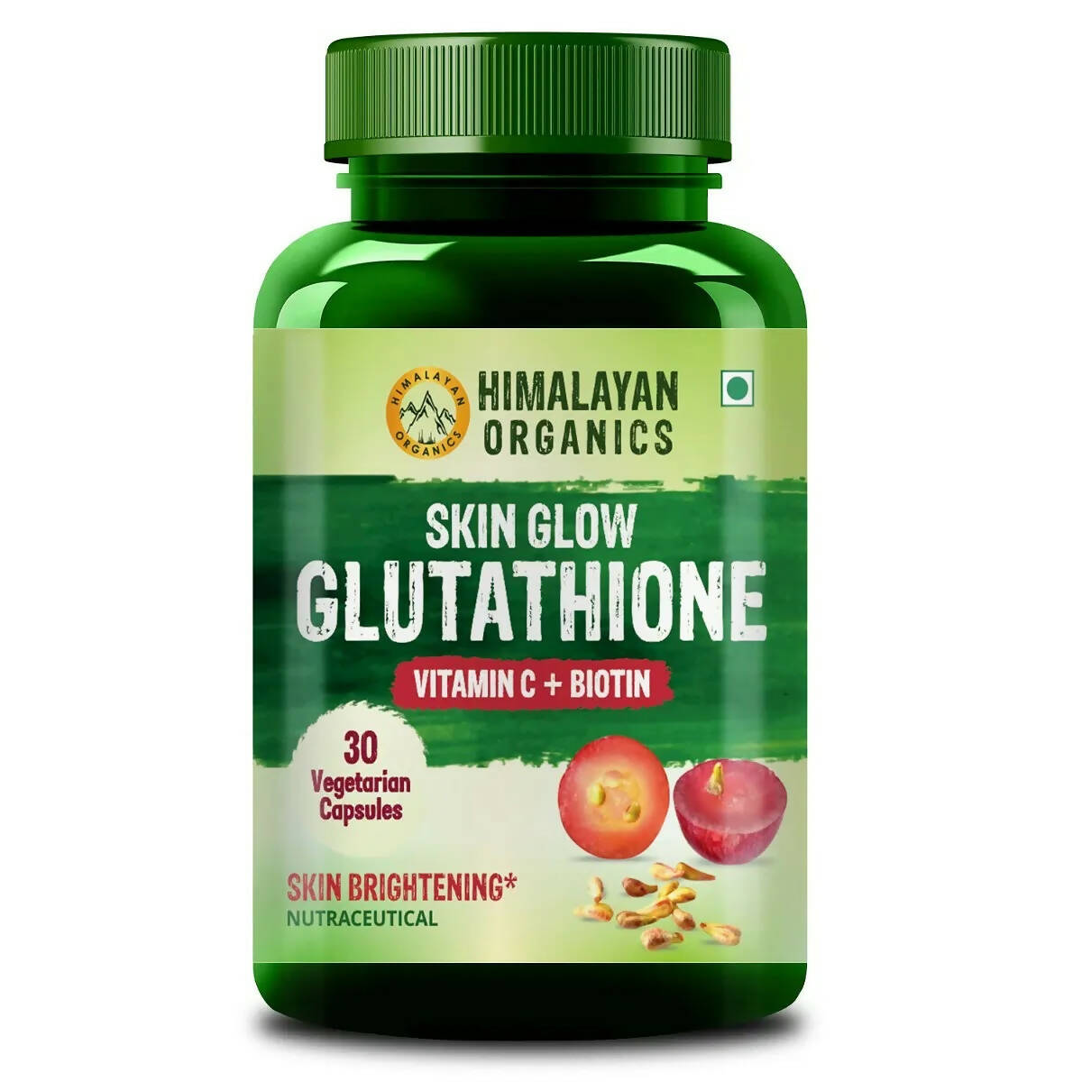 Himalayan Organics Skin Glow Gutathione Capsules | Swadesiicart