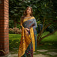Jyoti Fashion Women's Morpich Paithani Silk Zari Woven Saree with Blouse | Swadesiicart