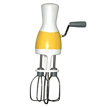 Kitchenware Stainless Steel Egg Beater Lassi / Butter Milk Maker / Mixer Hand Blender - Swadesiicart