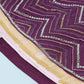 House of Panchhi Women Lavender Net Zig-Zag Embroideried Lehenga, Blouse & Dupatta | Swadesiicart