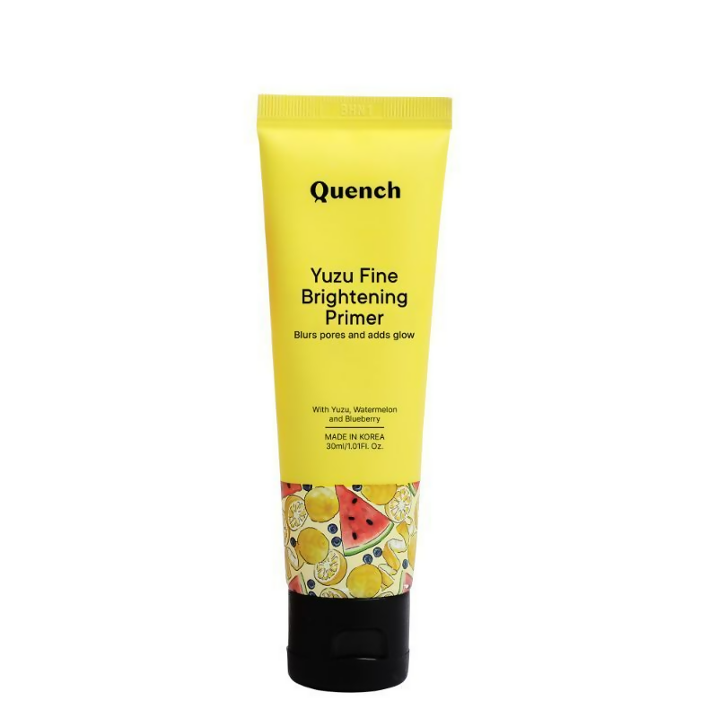 Quench Vitamin C Brightening Primer with Yuzu Extracts & Hydrates & Brightens Skin | Swadesiicart