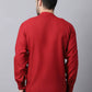 Even Apparels Maroon Pure Cotton Men's Kurta With Side Placket | Swadesiicart