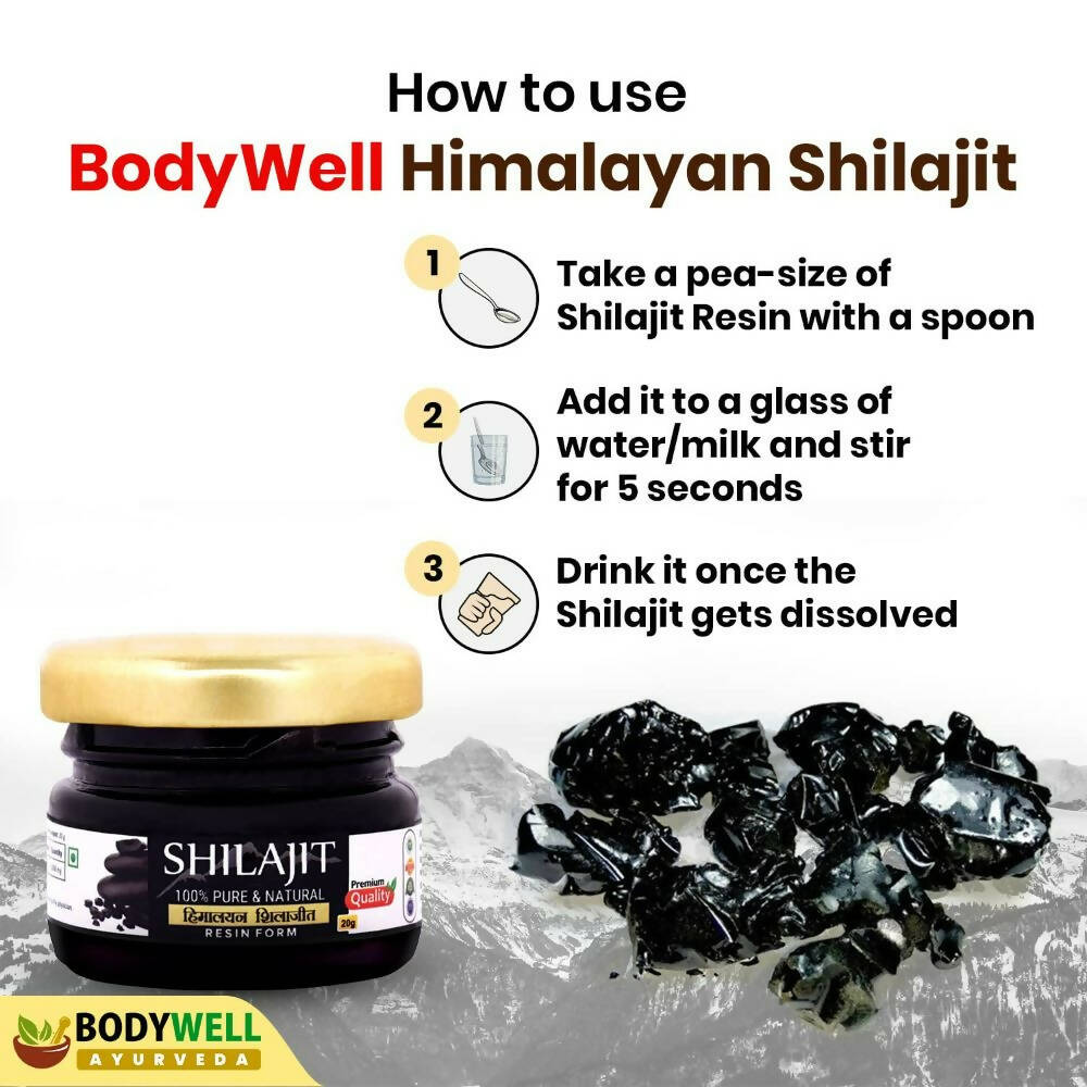 Bodywell Pure Himalayan Sj Resin | Swadesiicart