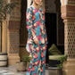 Women's Casual Fashionable Multi Muslin co-ord set - Rooh - Swadesiicart