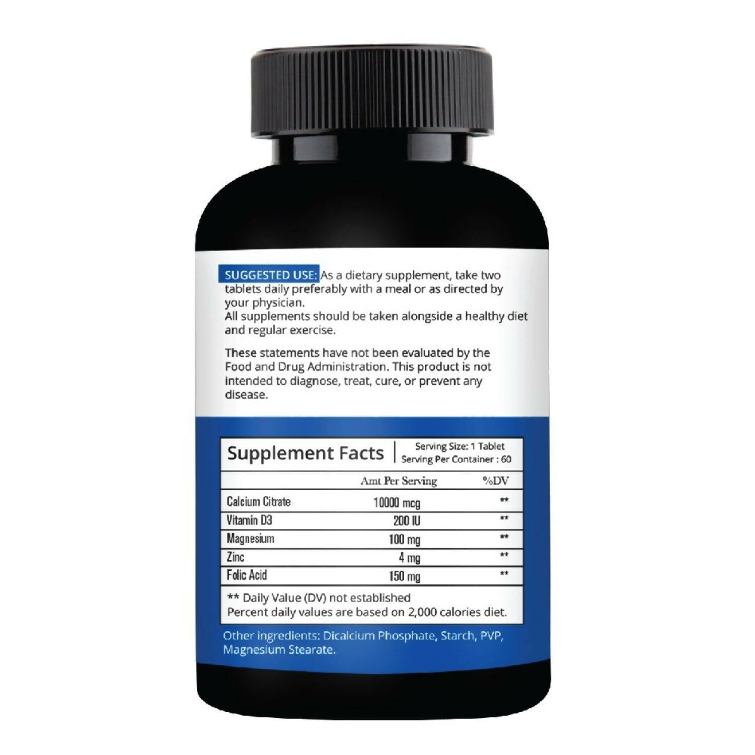Nutracology Calcium Advance For Strong Bones & Teeth Tablets - Swadesiicart