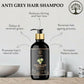 Ivory Natural Grey Hair Shampoo For Nature-Inspired Grey Coverage And Revitalization | Swadesiicart