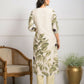 Festive Wear Ethnic White frencs crepe With Cotton Lining Stitched Suit With Dupatta - Tanisha | Swadesiicart