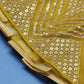 House of Panchhi Mustard Net Sequinse Work Lehenga & Blouse, Dupatta | Swadesiicart