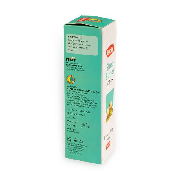 Nandini Herbal Shea Butter Lotion - Swadesiicart
