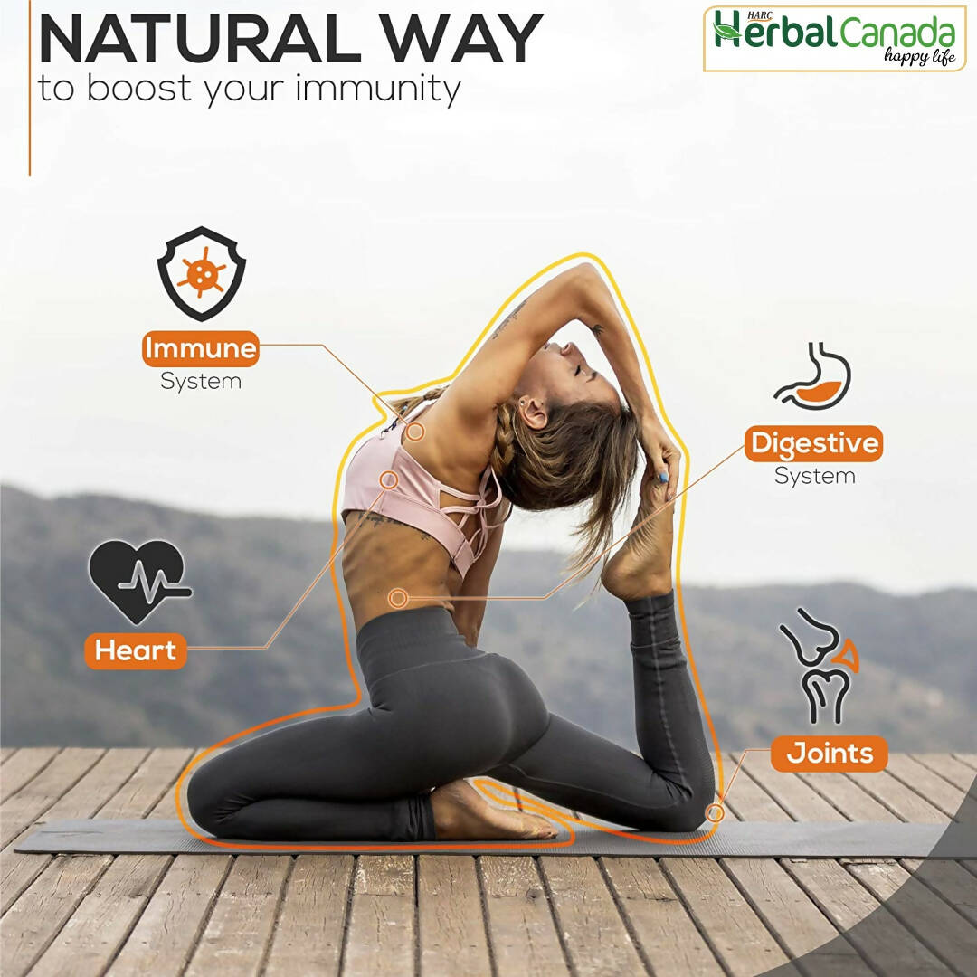 Herbal Canada Haldi Tablets - Swadesiicart