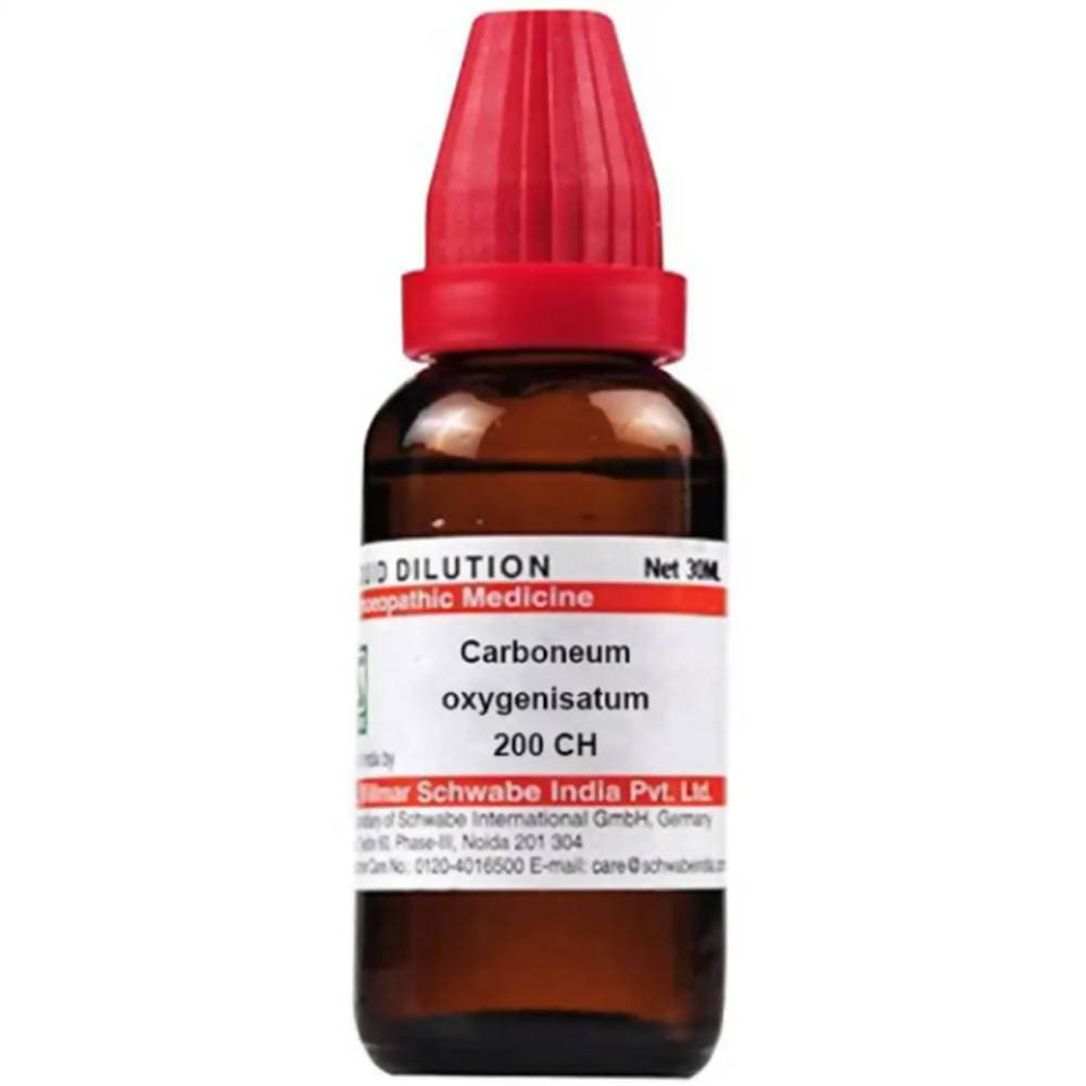 Dr. Willmar Schwabe India Carboneum Oxygenisatum Dilution | Swadesiicart