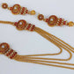 Pink & White kemp layer necklace set - Mokshi Collections