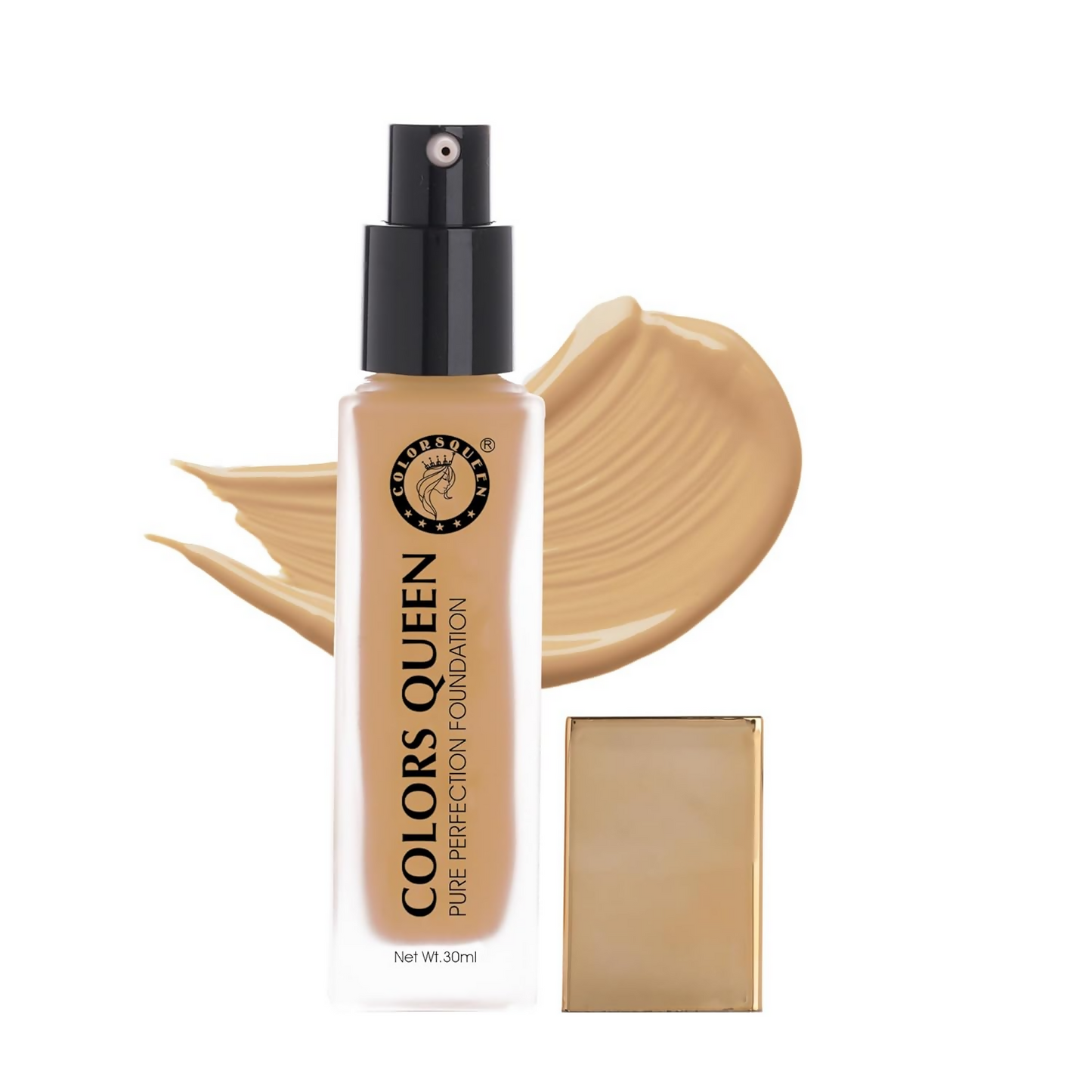 Colors Queen Pure Perfection Foundation – 06 Medium Beige | Swadesiicart