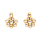Kundan Earrings (Gold) - Ruby Raang - Swadesiicart
