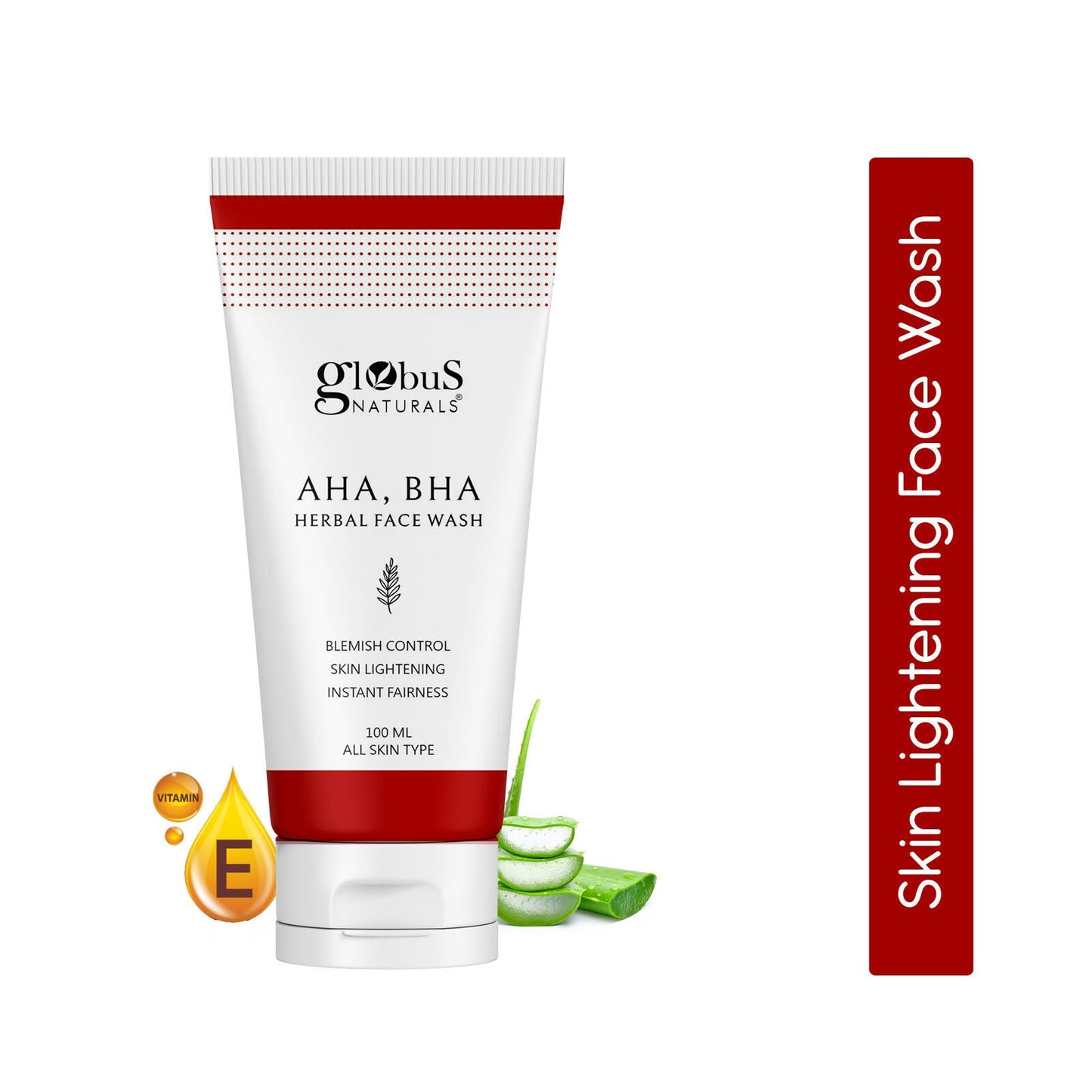 Globus Naturals AHA BHA Herbal Face Wash | Swadesiicart