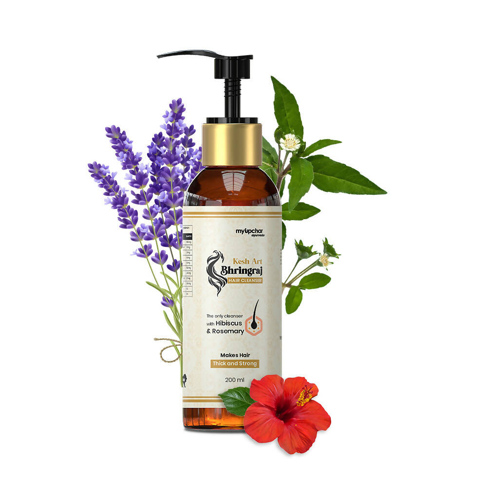 myUpchar Ayurveda KeshArt Bhringraj Hair Cleanser Shampoo | Swadesiicart