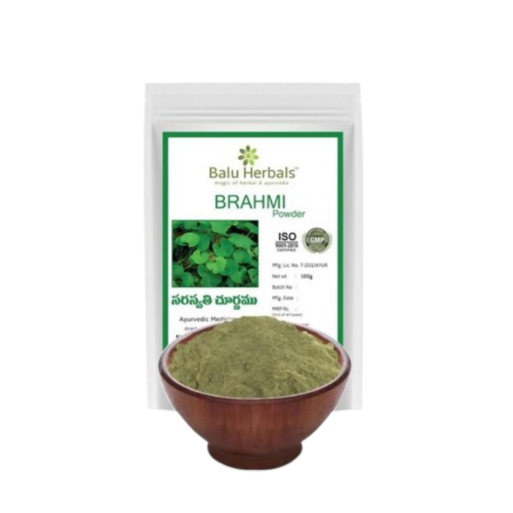 Balu Herbals Brahmi (Saraswathi) Powder - Balu Herbals