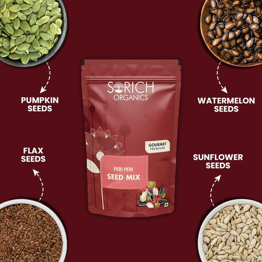 Sorich Organics Peri Peri Seed Mix - Swadesiicart