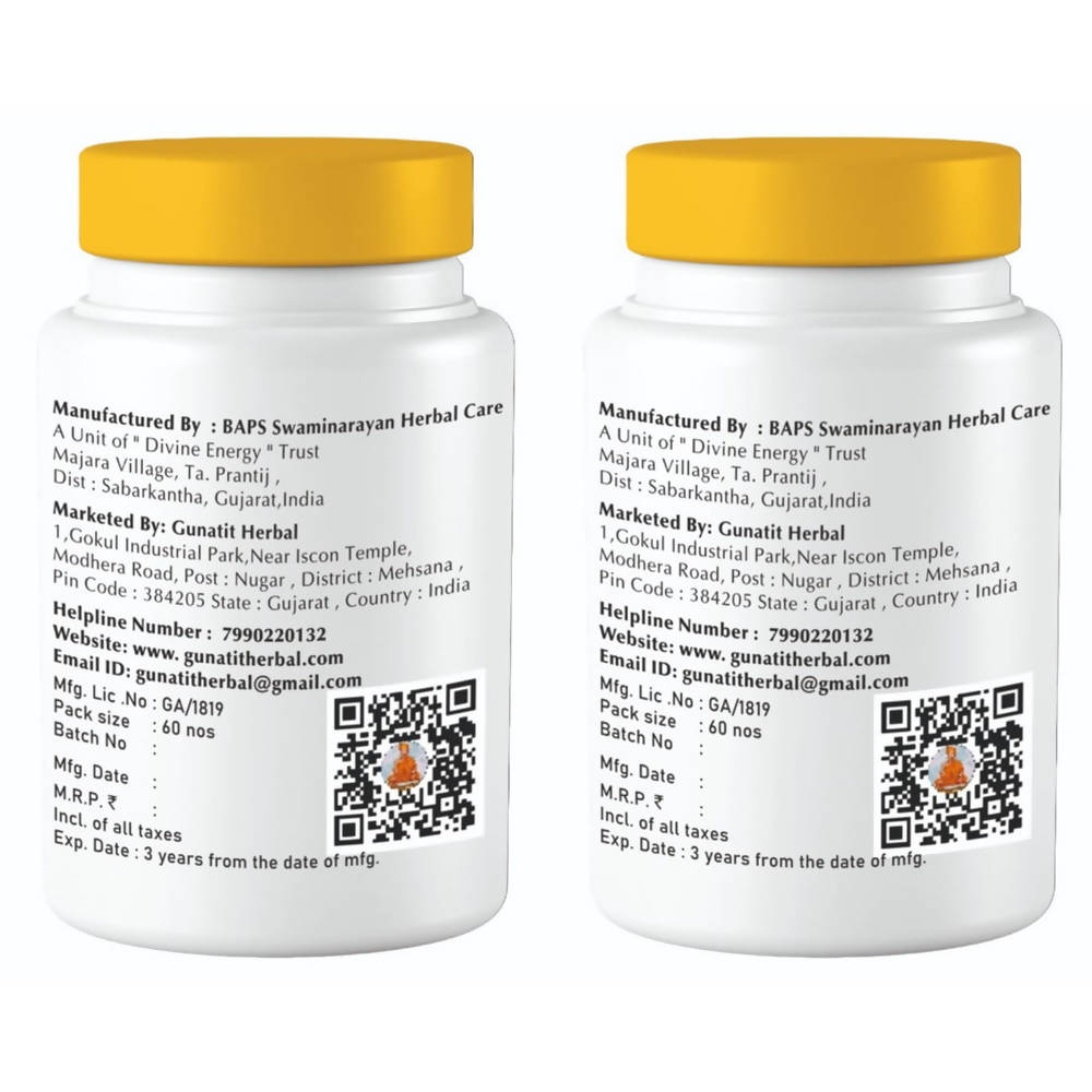 Gunatit Herbal Combo Of Genswell + Gunabit Capsules - Swadesiicart