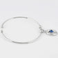 VOJ Stainless Steel Beads Silver Bracelet - Swadesiicart
