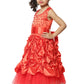 Asmaani Kids Party Wear Stylish Dresses, Perfect for Parties, Functions & Vacations - Red