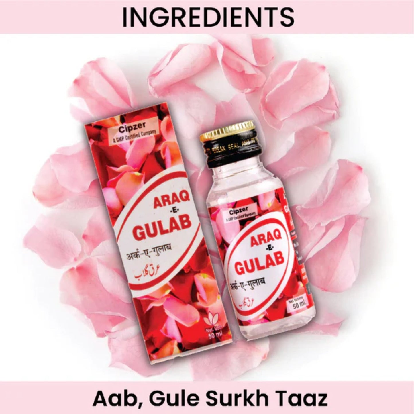 Cipzer Araq E- Gulab | Swadesiicart