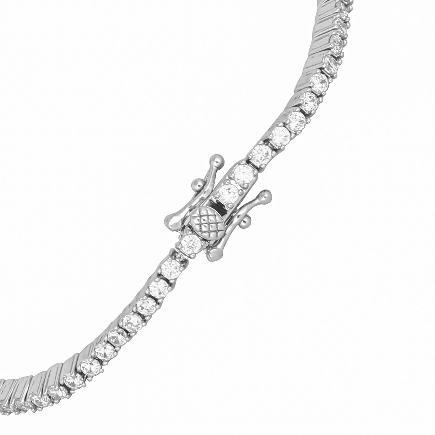 Nuyug Sparkle Anti Tarnish Diamond Bracelet | Swadesiicart