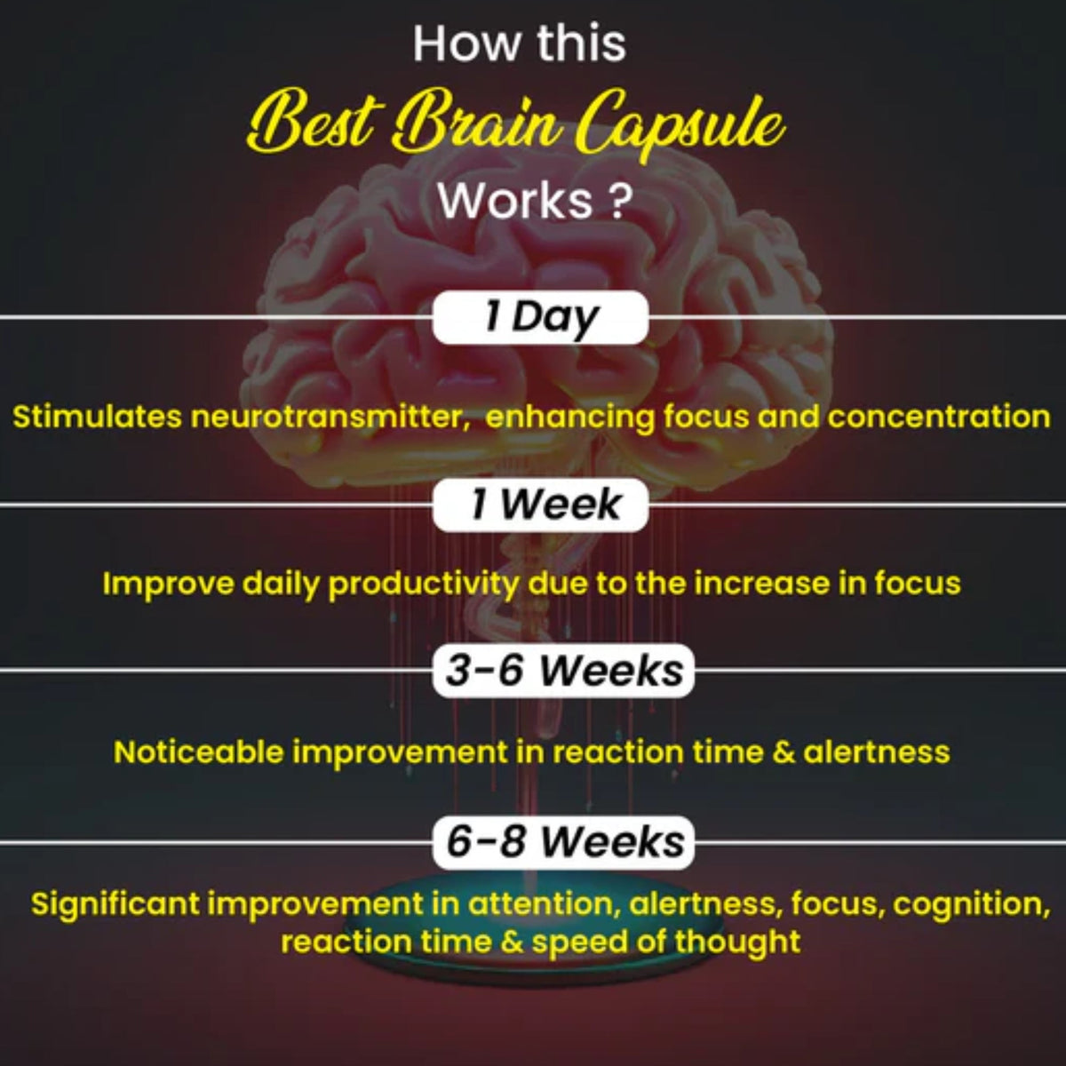 Cipzer Best Brain Capsules