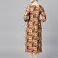Ahalyaa Women's Traditional wear Kurta - Multi Color | Swadesiicart