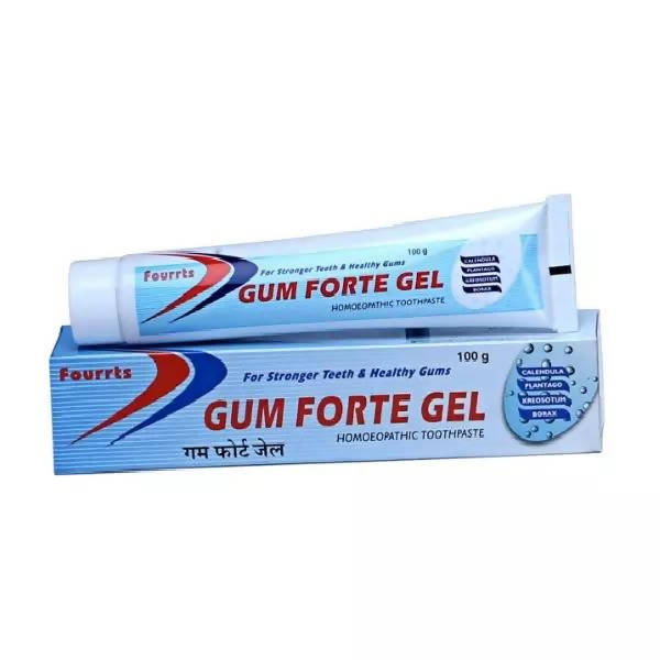 Fourrts Homeopathy Gum Forte Gel Toothpaste | Swadesiicart