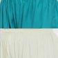 Wahe-NOOR Women's Solid Turquoise & Pista Green Rayon Palazzo (Pack Of 2) | Swadesiicart