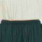 Wahe-NOOR Women's Solid Pista Green & Bottle Green Rayon Palazzo (Set Of 2) | Swadesiicart