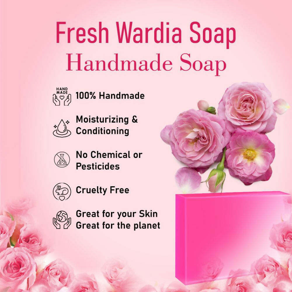 Prakriti Herbal Soap Fresh Wardia - Swadesiicart