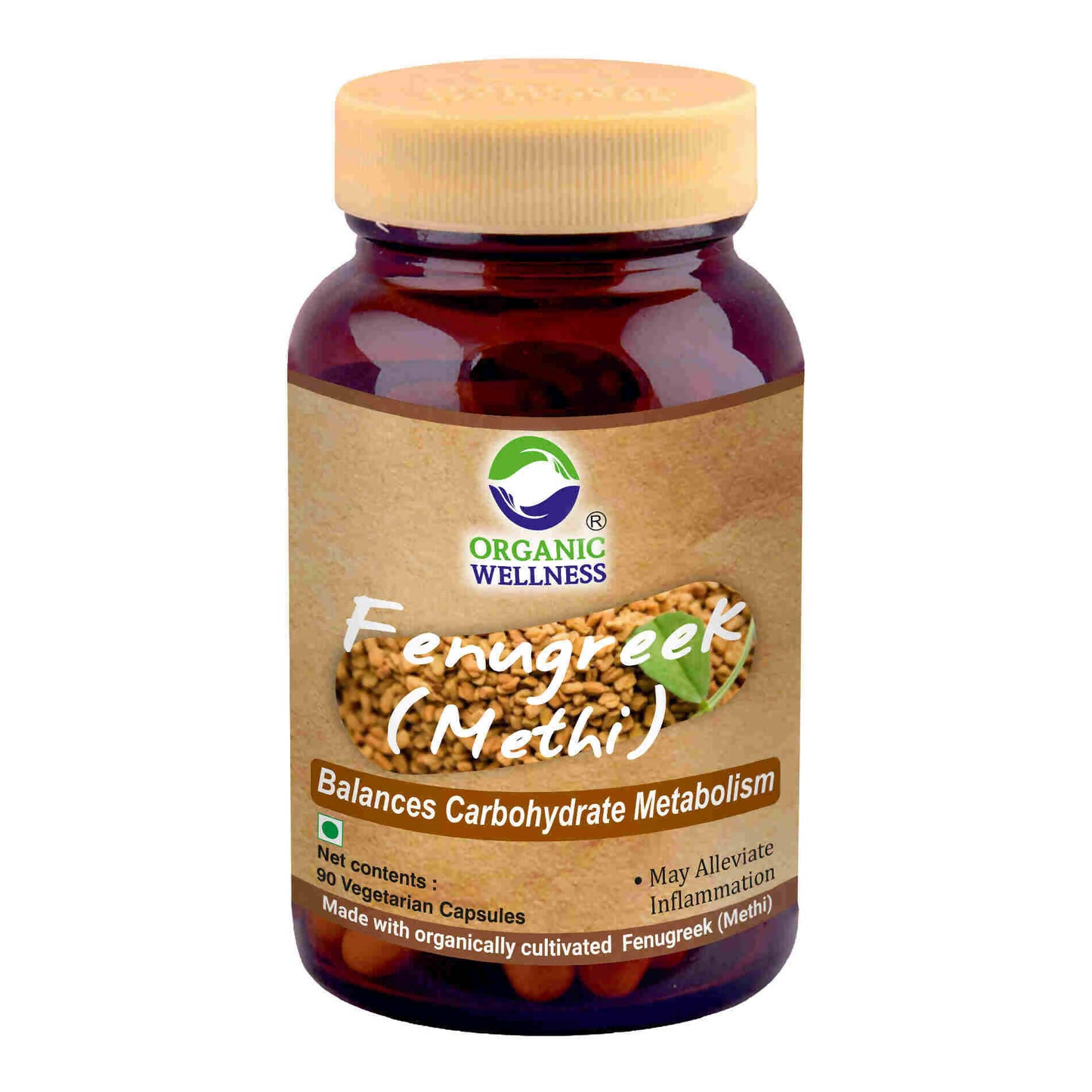 Organic Wellness Fenugreek (Methi) Vegetarian Capsules - Organic Wellness Products Private Limited