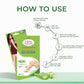 VI-JOHN Feather Touch Cucumber & Alevera Hair Removal Wax Strips for Dry Skin Praraben & Sulphate Free | Swadesiicart