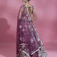 House of Panchhi Burgundy Net Sequinse Work Lehenga & Blouse with Dupatta | Swadesiicart