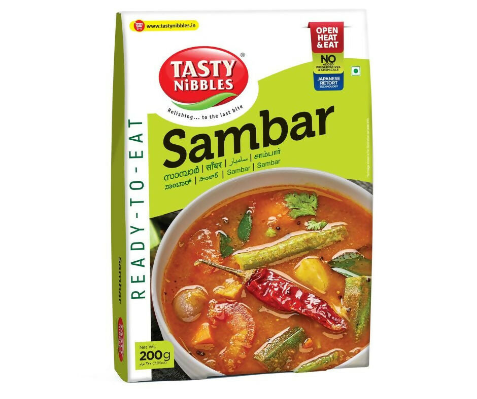 Tasty Nibbles Cooked Matta Rice | Sambar and Aviyal - Swadesiicart