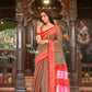 Very Much Indian Handloom Cotton Viscose Ilkal Saree Dual Tone Red Green | Swadesiicart