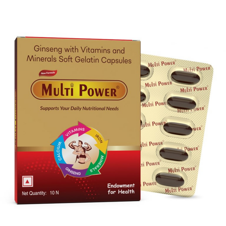 Torque's Multipower Softgel Capsules | Swadesiicart