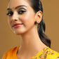 Ruby Raang Green Aventurine Kundan Studs | Swadesiicart