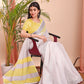 Shree Shyam Fashion The White Loom White Linen Cotton Saree