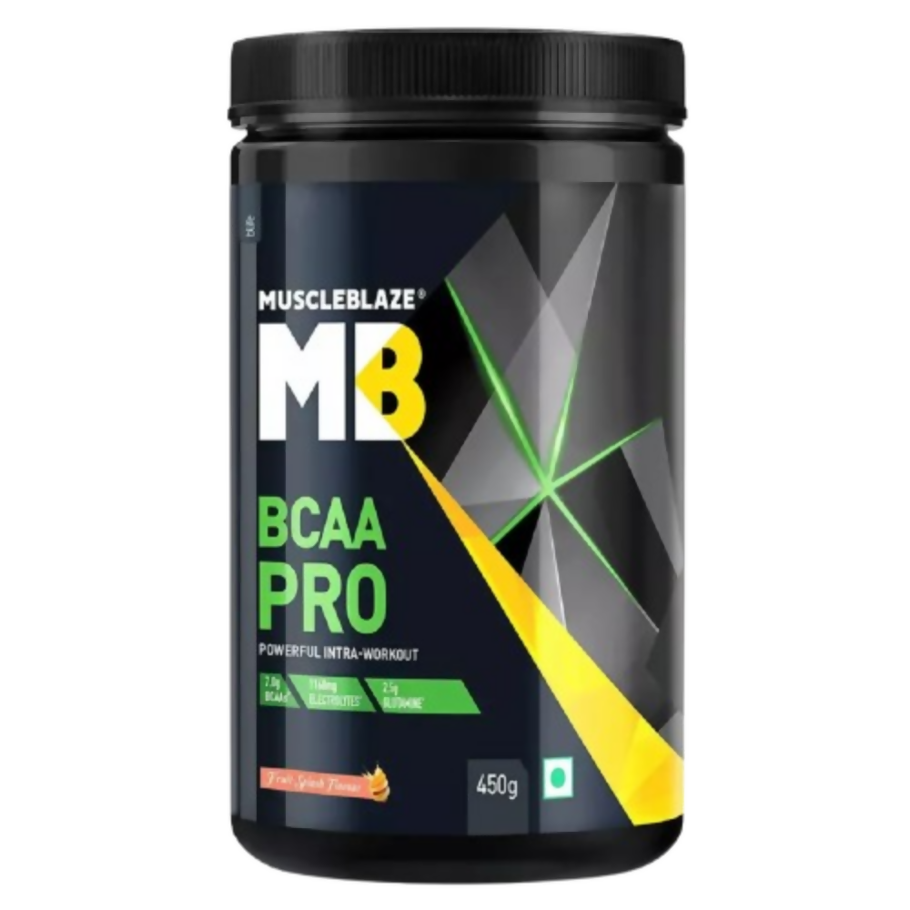MuscleBlaze BCAA Pro Fruit Punch | Swadesiicart