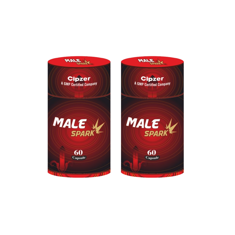 Cipzer Male Spark Capsules | Swadesiicart