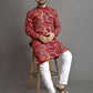 Anaita Multicolor Printed Cotton Straight Kurta