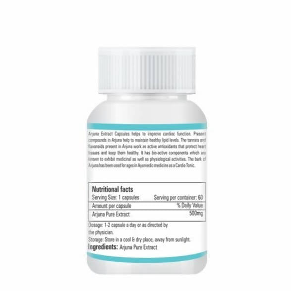 Zindagi Arjuna Extract Capsules - Swadesiicart