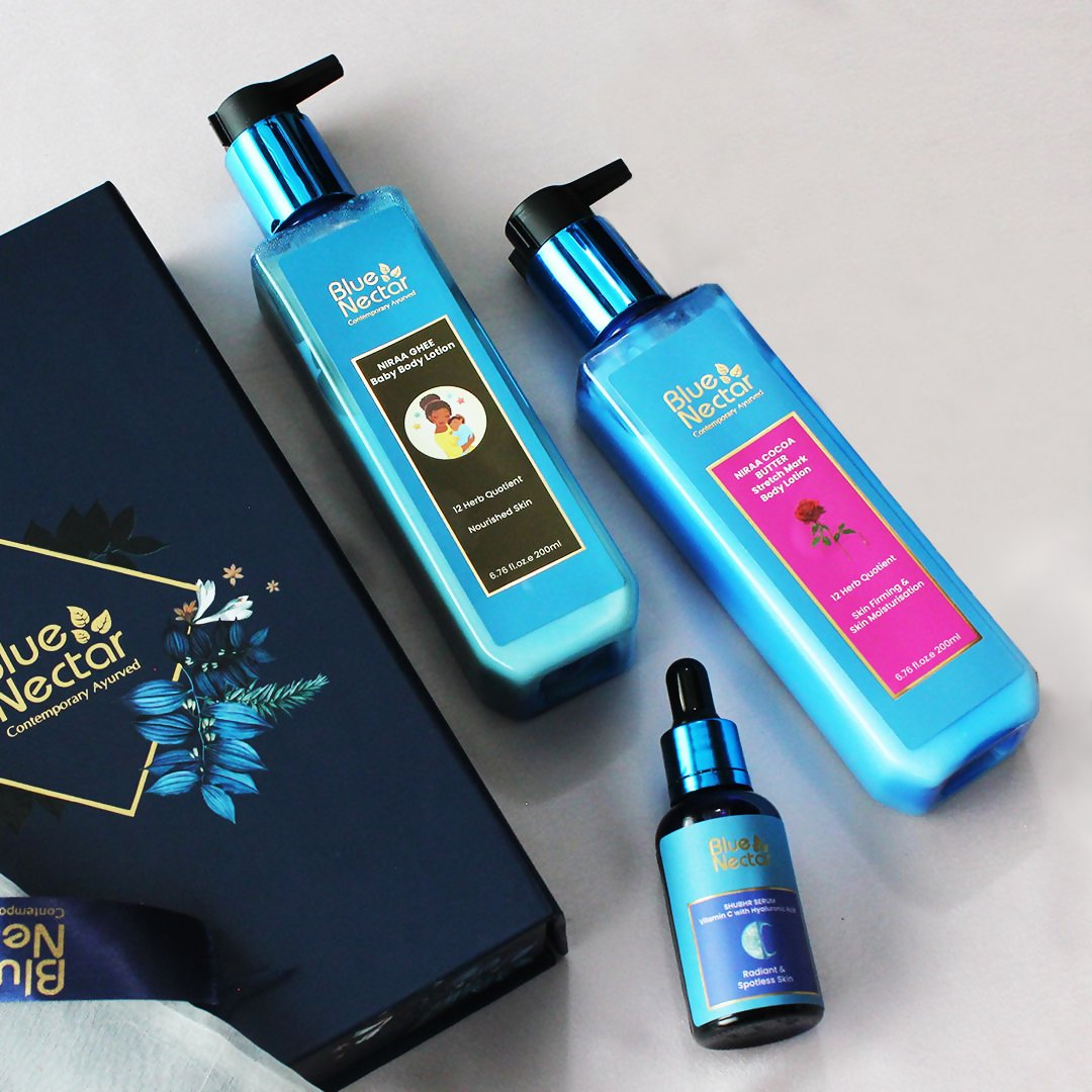 Blue Nectar Loving Mom & Baby Care Gift Set