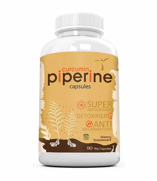 Ramini Bio Nutrition Curcumin Piperine 500mg Veg Capsules | Swadesiicart